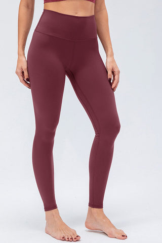 Wide Waistband Slim Fit Active Leggings Wide Waistband Slim Fit Active Leggings