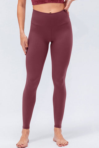 Wide Waistband Slim Fit Active Leggings Wide Waistband Slim Fit Active Leggings