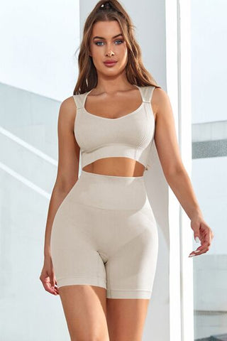 Scoop Neck Wide Strap Active Tank Scoop Neck Wide Strap Active Tank