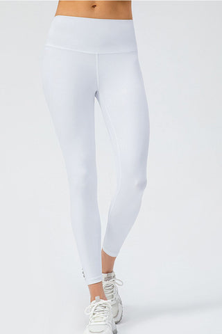 Wide Waistband Slim Fit Active Leggings Wide Waistband Slim Fit Active Leggings