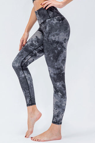 Wide Waistband Slim Fit Active Leggings Wide Waistband Slim Fit Active Leggings