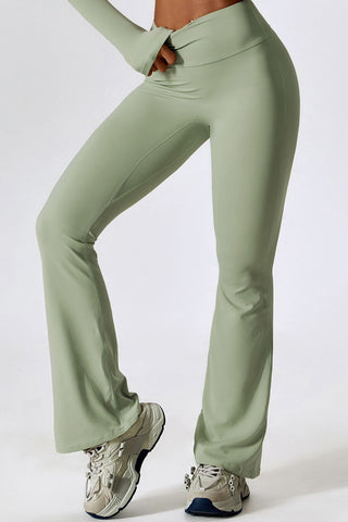Wide Waistband Sports Pants Wide Waistband Sports Pants