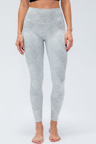 Wide Waistband Slim Fit Active Leggings Wide Waistband Slim Fit Active Leggings